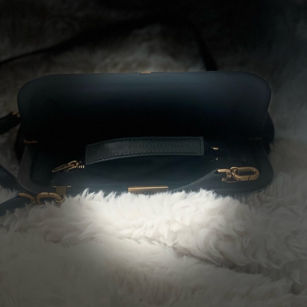 Balenciaga Le City Small Black Pebbled Leather Crossbody — SS21 (T) - Picture 4 of 5